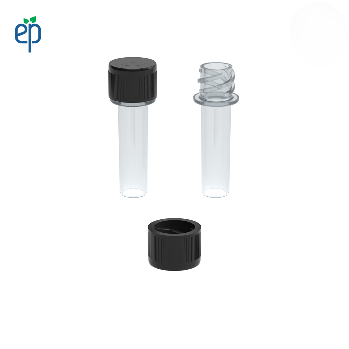 1ml Plastic Seed Vials - 2500 Qty.