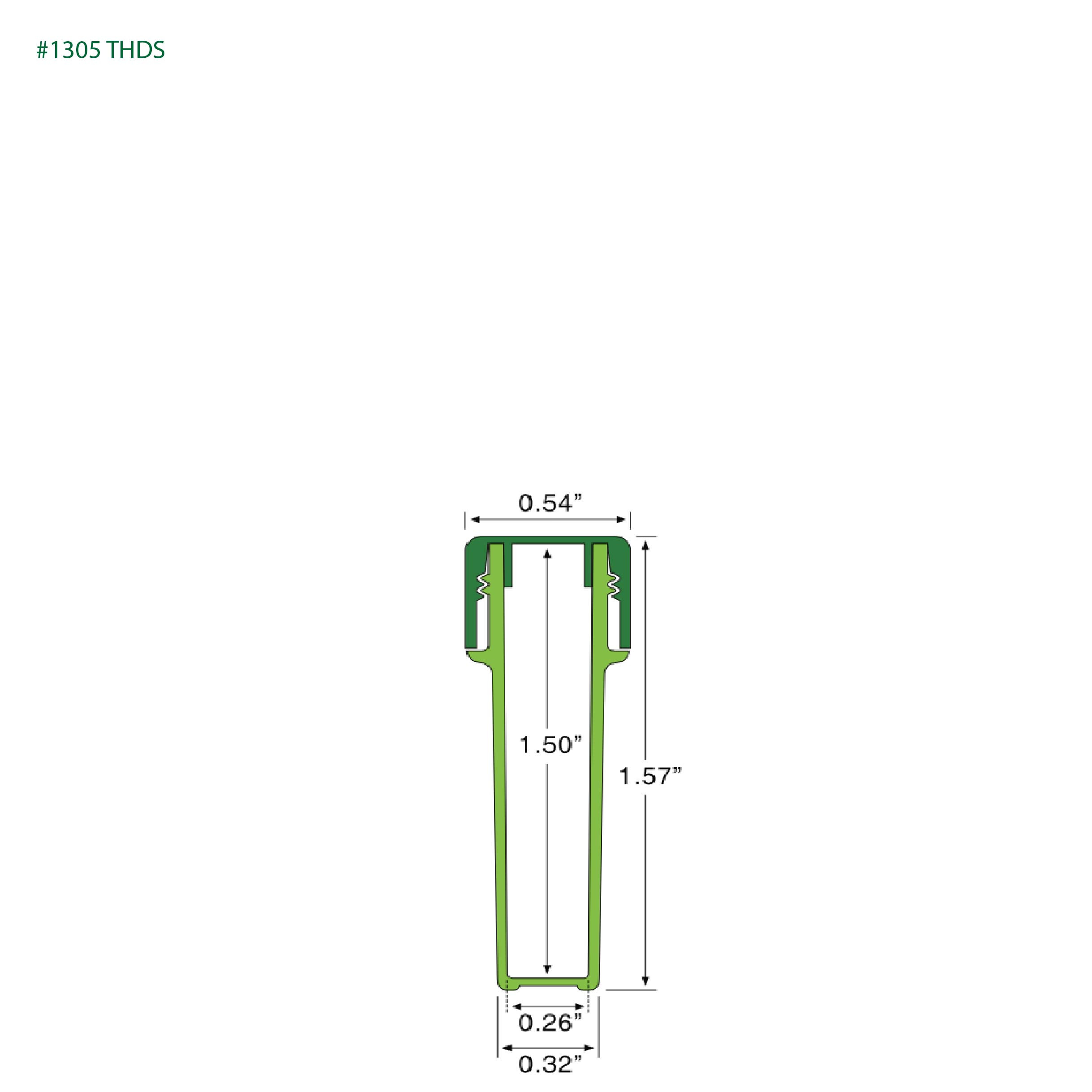 1ml Plastic Seed Vials - 2500 Qty.