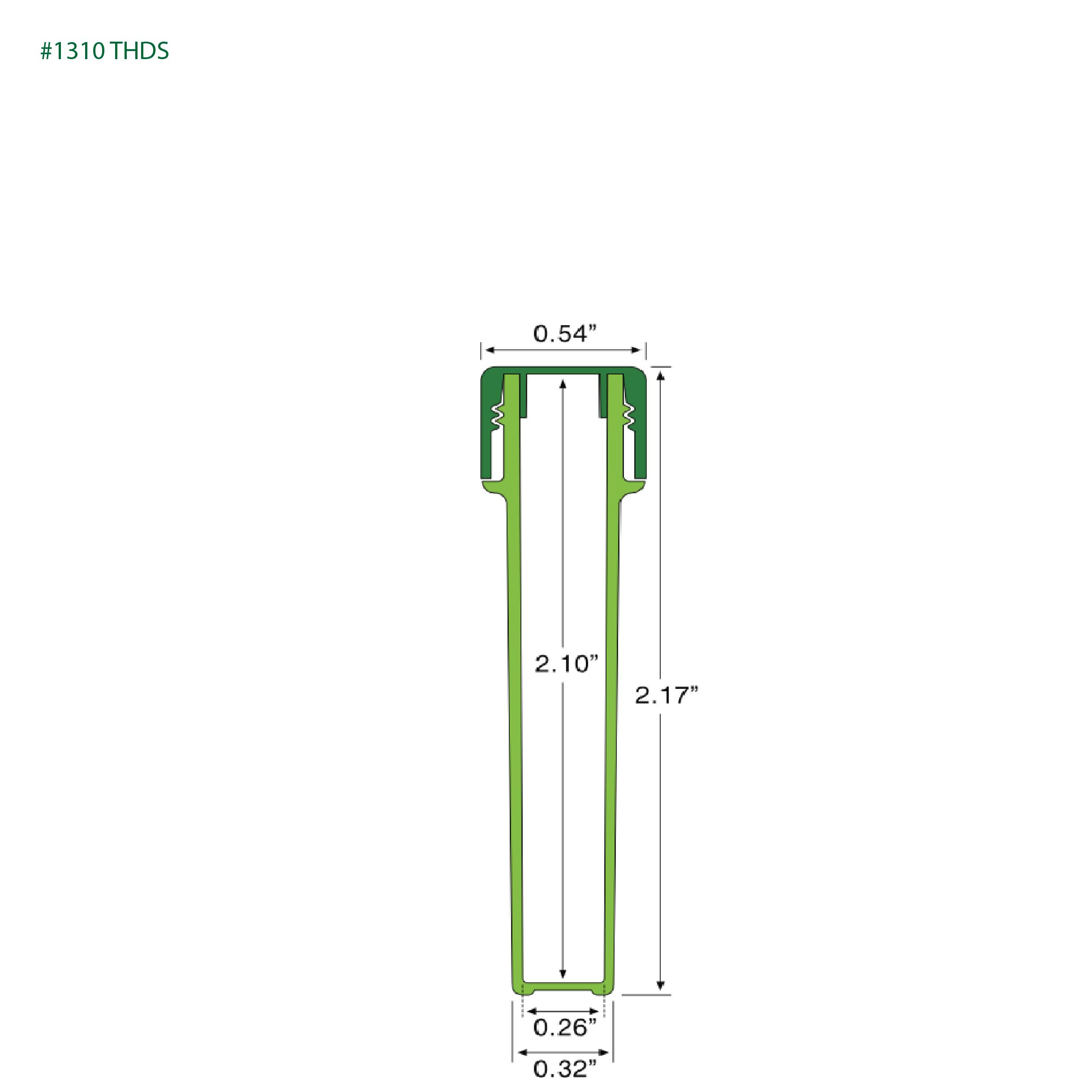 1.5ml Plastic Seed Vials - 2500 Qty.