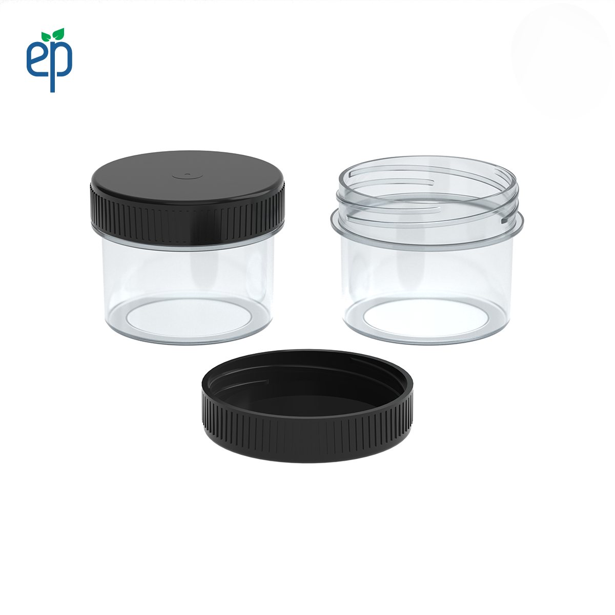 9 Dram Screw Top Vials with Cap - 2500 Qty.