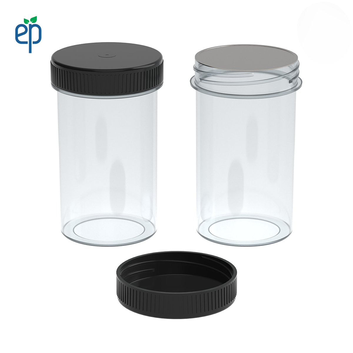 19 Dram Screw Top Vials with Cap - 2500 Qty.