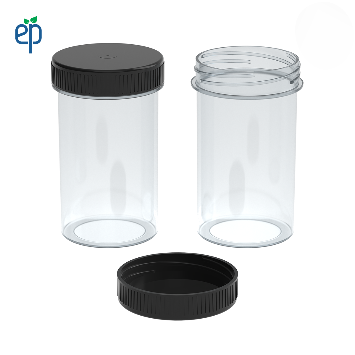 19 Dram Screw Top Vials with Cap - 2500 Qty.