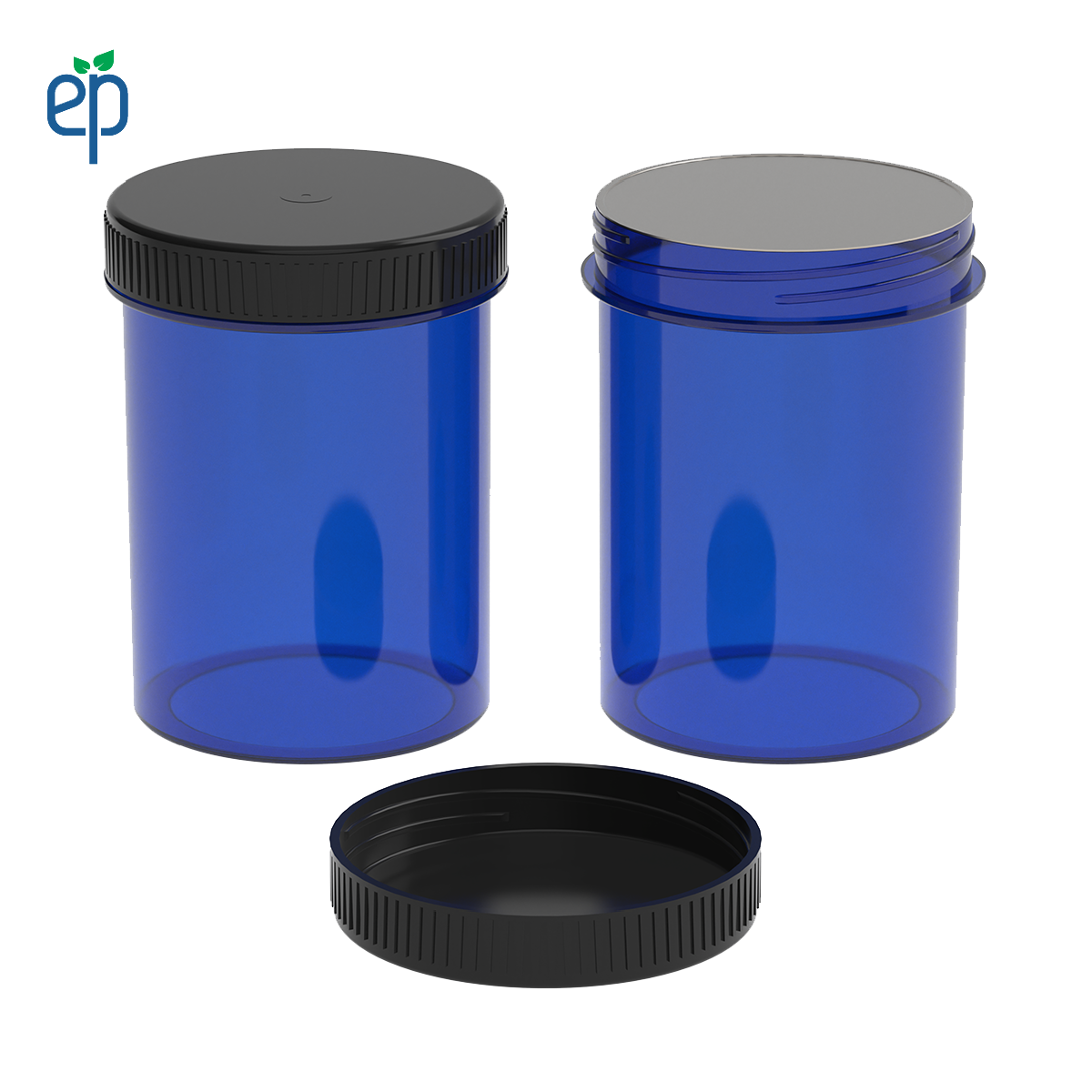 30 Dram Screw Top Vials with Cap - 2500 Qty.