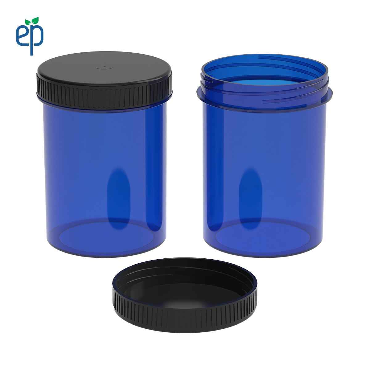 30 Dram Screw Top Vials with Cap - 2500 Qty.