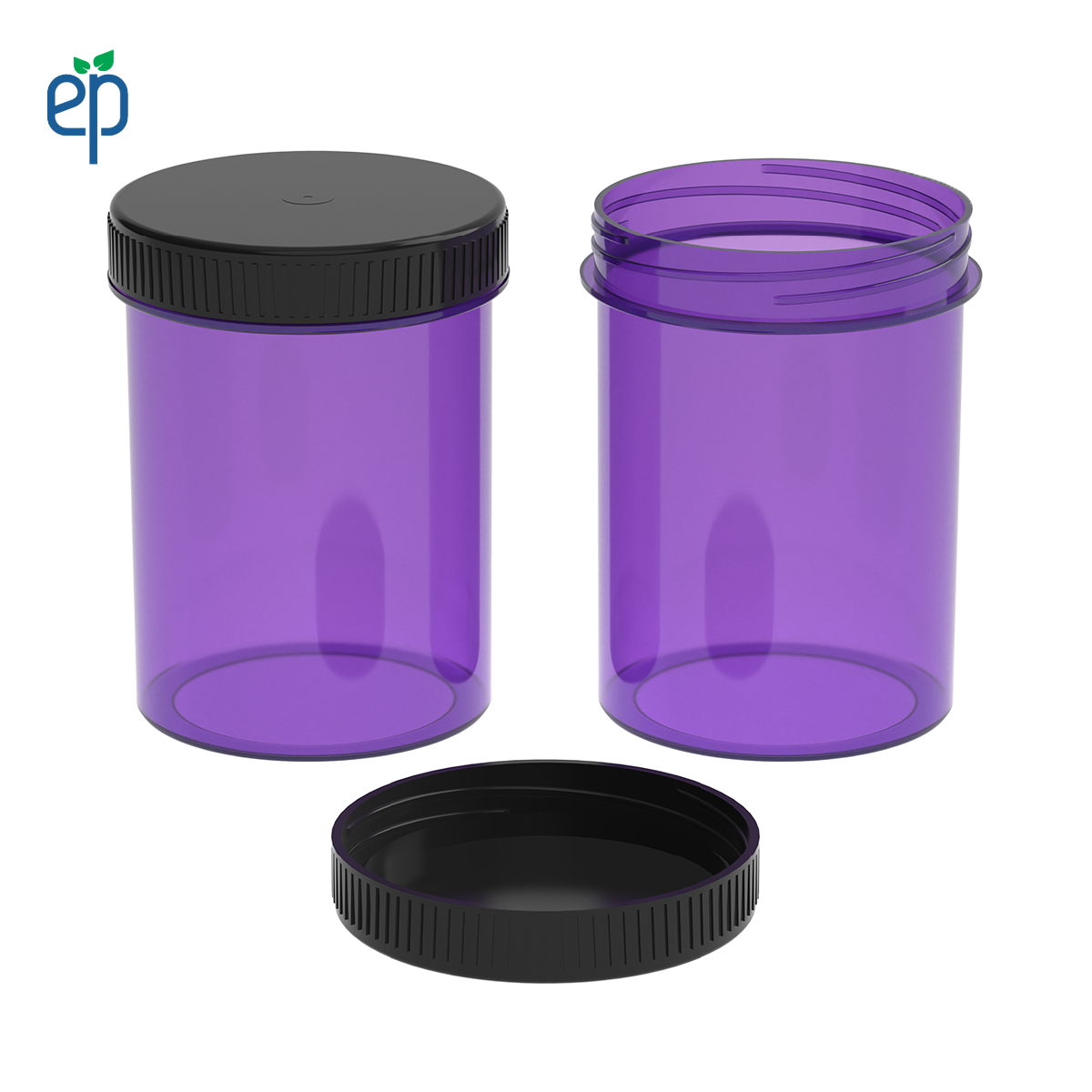 30 Dram Screw Top Vials with Cap - 2500 Qty.