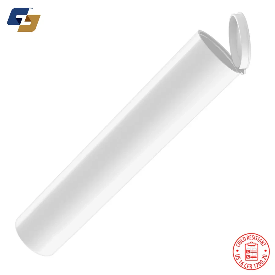 126mm Child Resistant Pre-Roll Tubes (Wide) - 600 Qty.