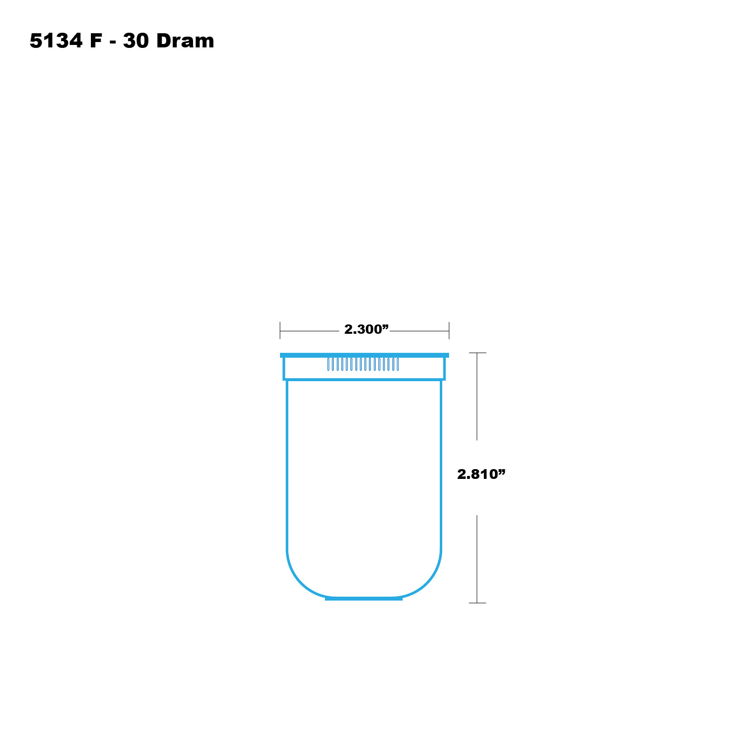 30 Dram Opaque Child Resistant Pop Top Bottles - 300 Quantity