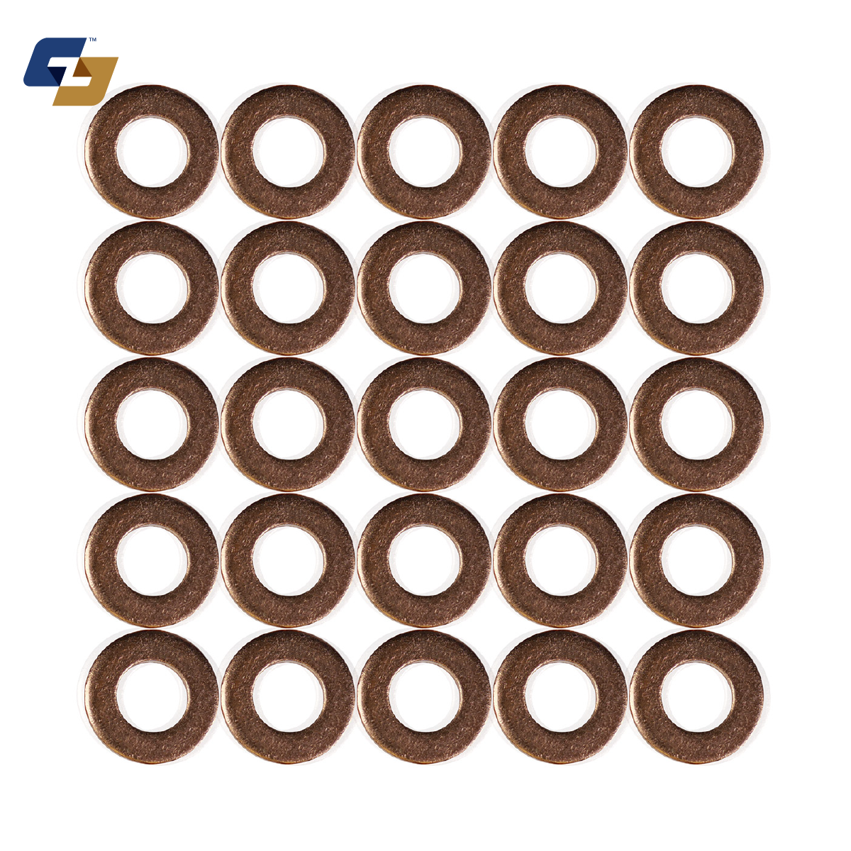 High Pressure Copper Crush Washers - Set of 25 (HotShot™ Next Generation Series)