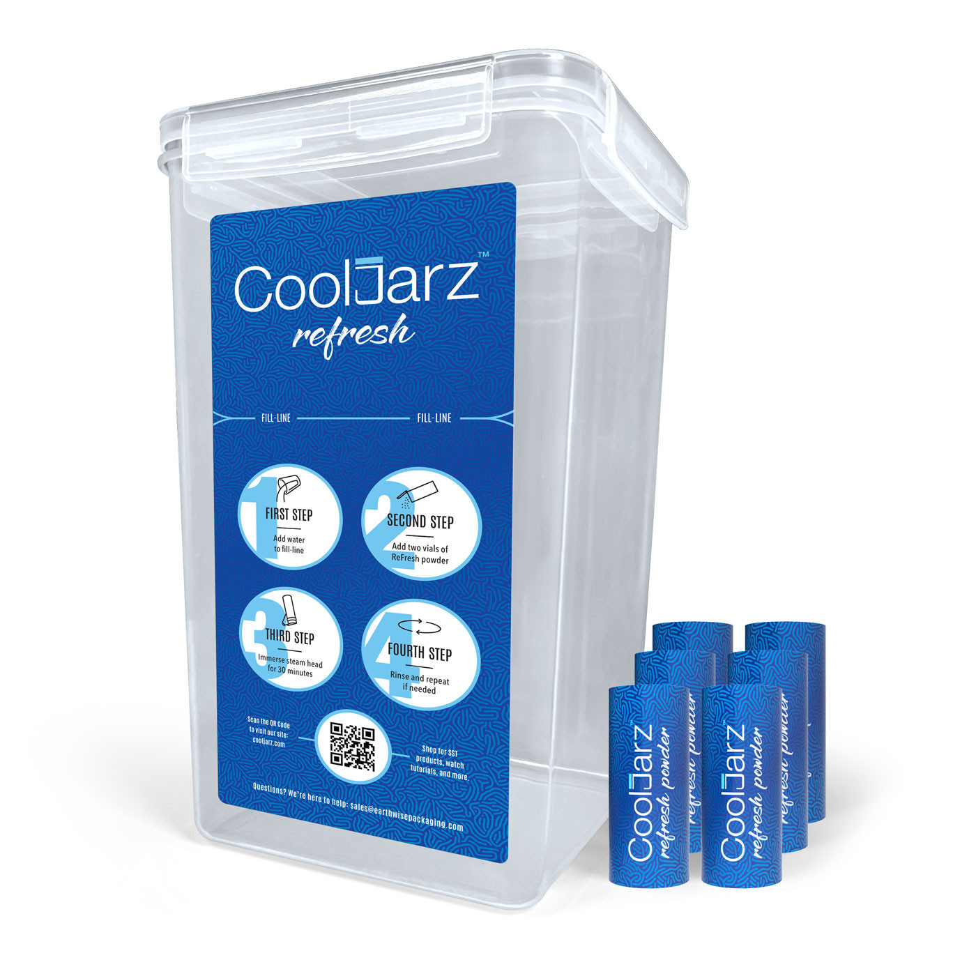 ReFresh Kit - CoolJarz™ SST Steam Head Cleaning System