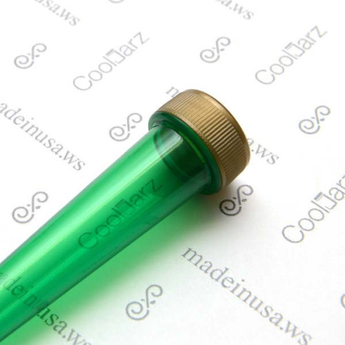 98mm Screw Top Pre-Roll Tubes w/ Gold Cap - 2000 Qty.