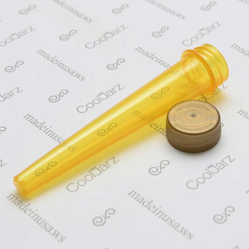 98mm Screw Top Pre-Roll Tubes w/ Gold Cap - 2000 Qty.