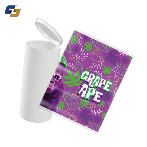 Grape Ape Strain Sleeve Labels and Pre Roll Tubes | Free Shipping