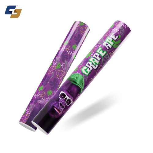 Grape Ape Strain Sleeve Labels and Pre Roll Tubes | Free Shipping