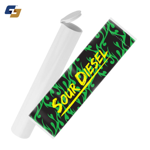 Sour Diesel Strain Sleeve Labels & Pre Roll Tubes | Free Shipping