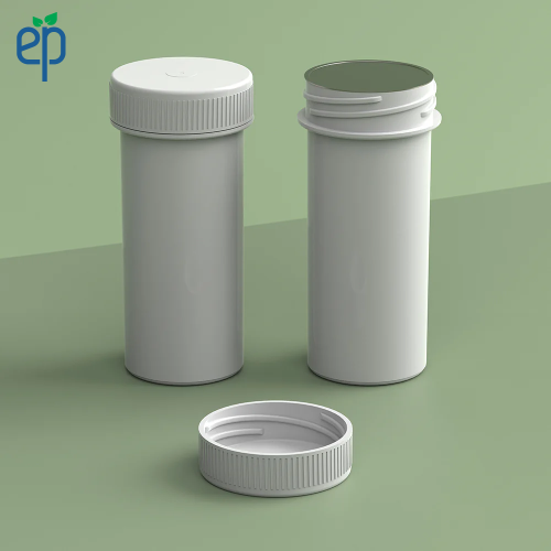 11 Dram Plant-Based Jar and Cap White - 2500 Qty.