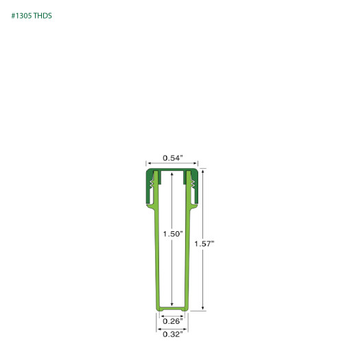 1ml Plastic Seed Vials - 2500 Qty.