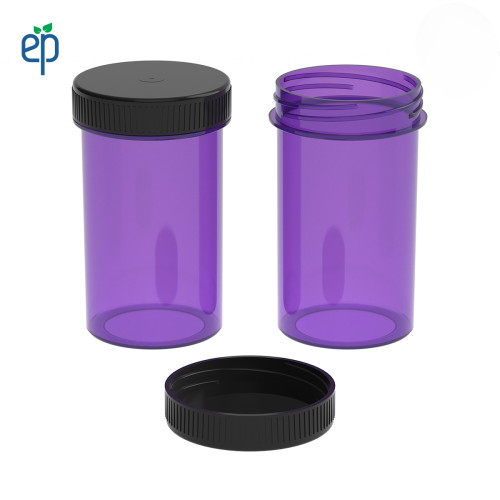 19 Dram Screw Top Vials with Cap - 2500 Qty.