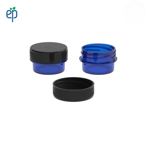 7ml Plastic Screw Top Concentrate Containers with Caps - 2500 Qty.