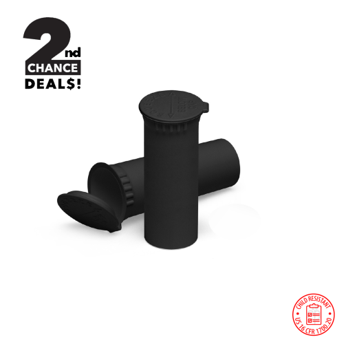 Clearance - 63mm Child Resistant Vape Cartridge Tube (for 0.3ml carts) - 1500 Qty.